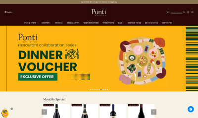 Ponti Wine Cellars HK