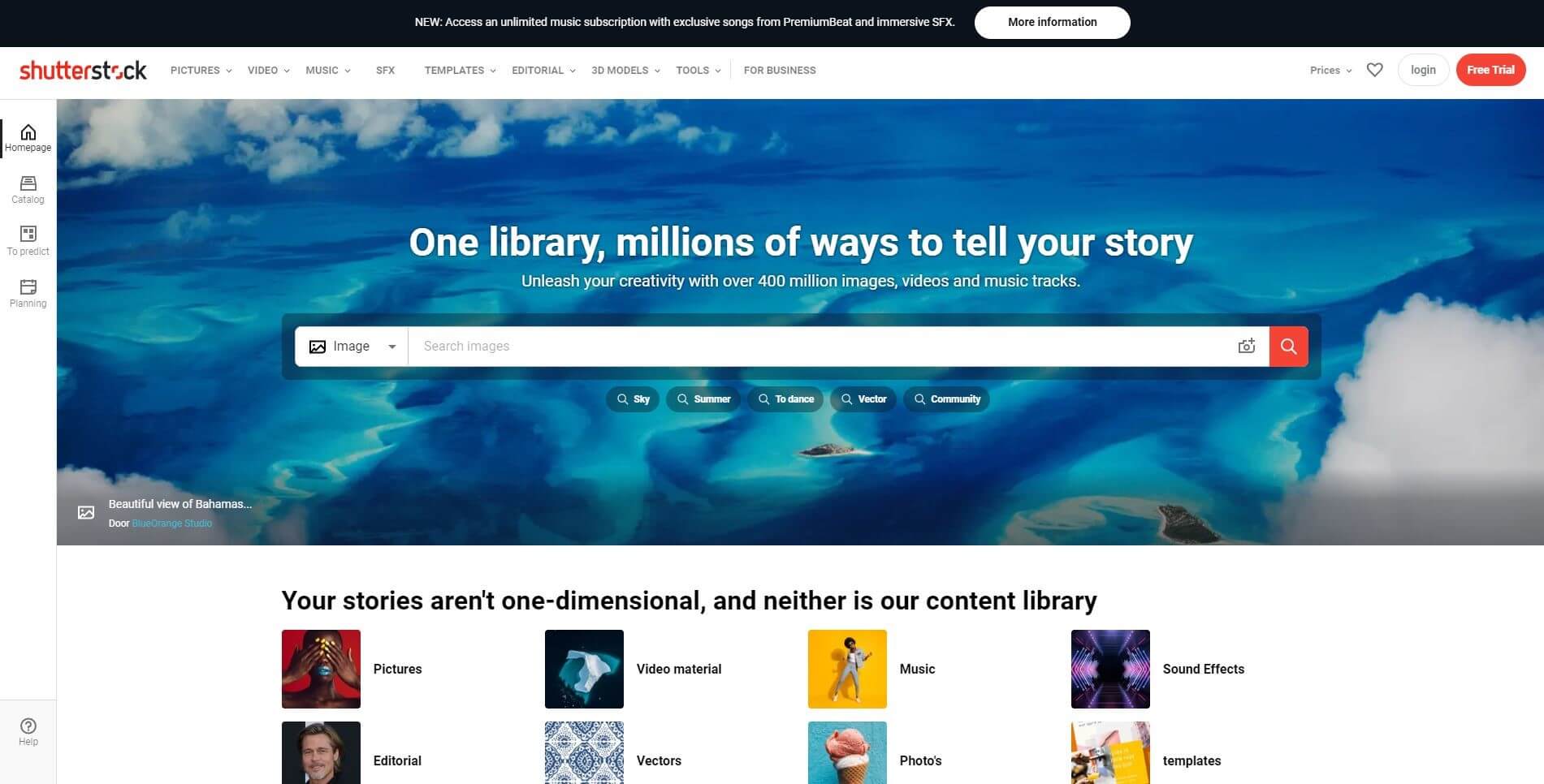 top stock photo websites shutterstock