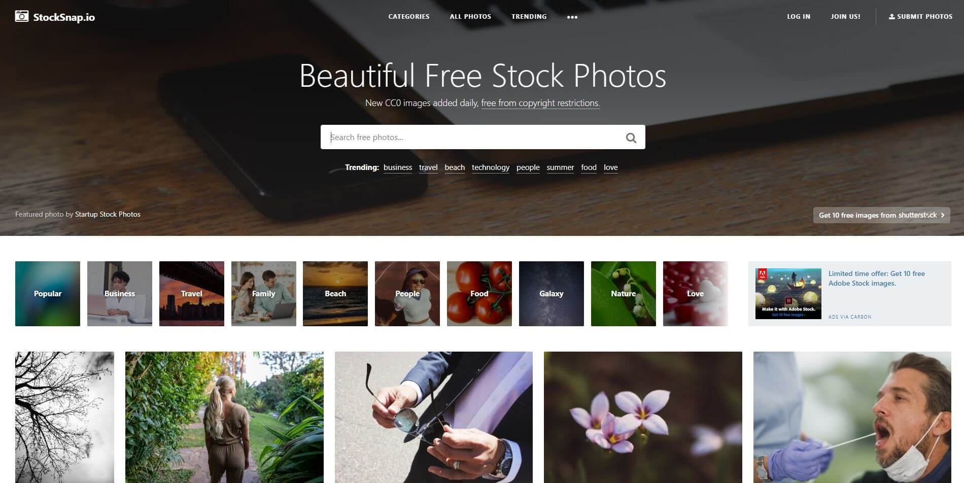 top free stock photo website stocksnap