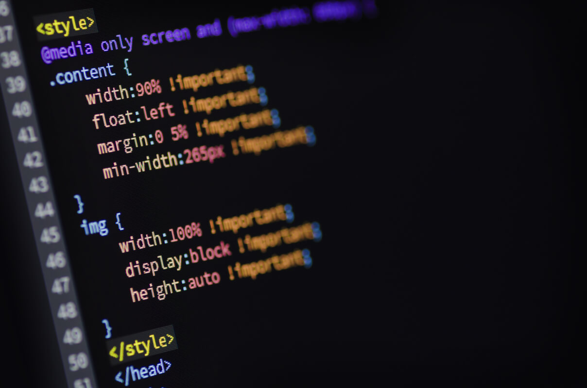 responsive website media query