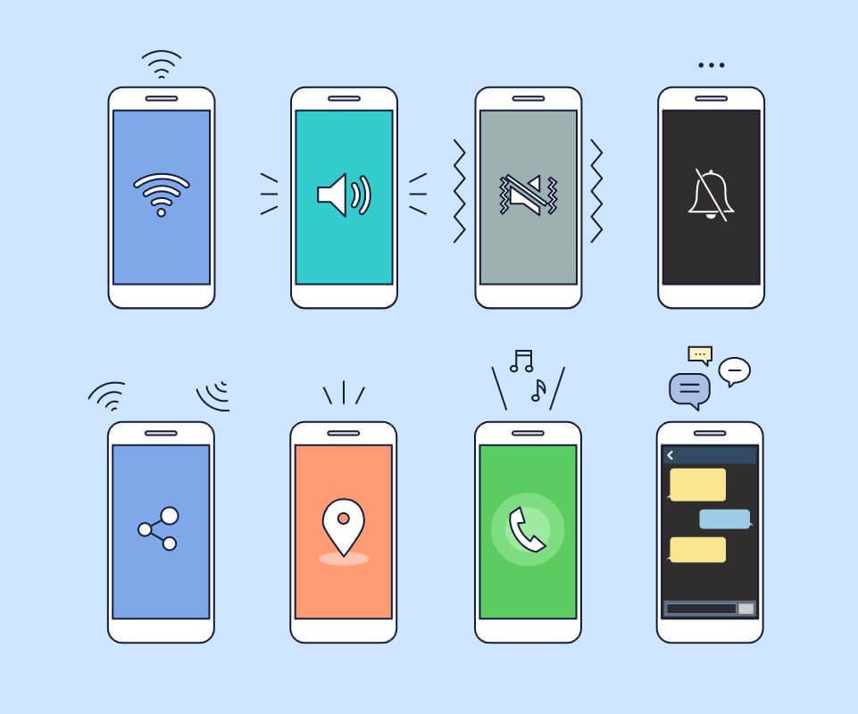 differences between web design and mobile design haptic feedback