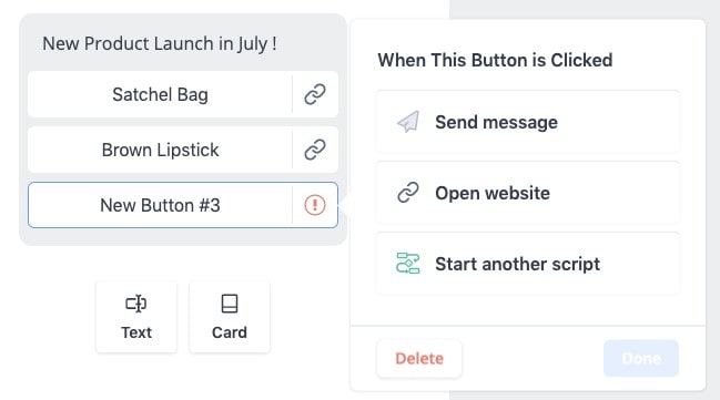 Shopline - Facebook Messenger Chatbot Store