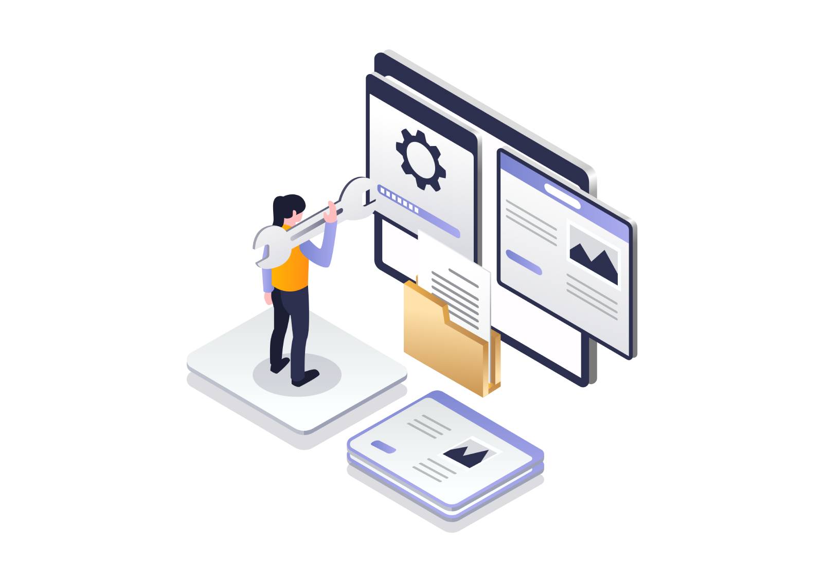 how to use a cms