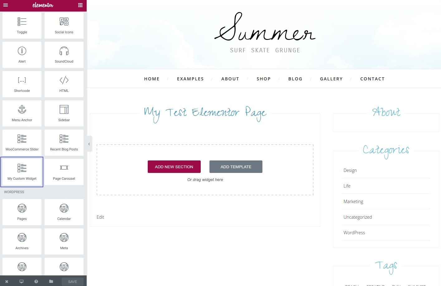 elementor