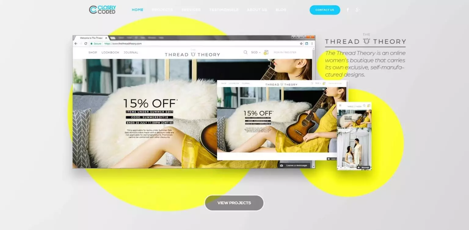 Closely Closed website