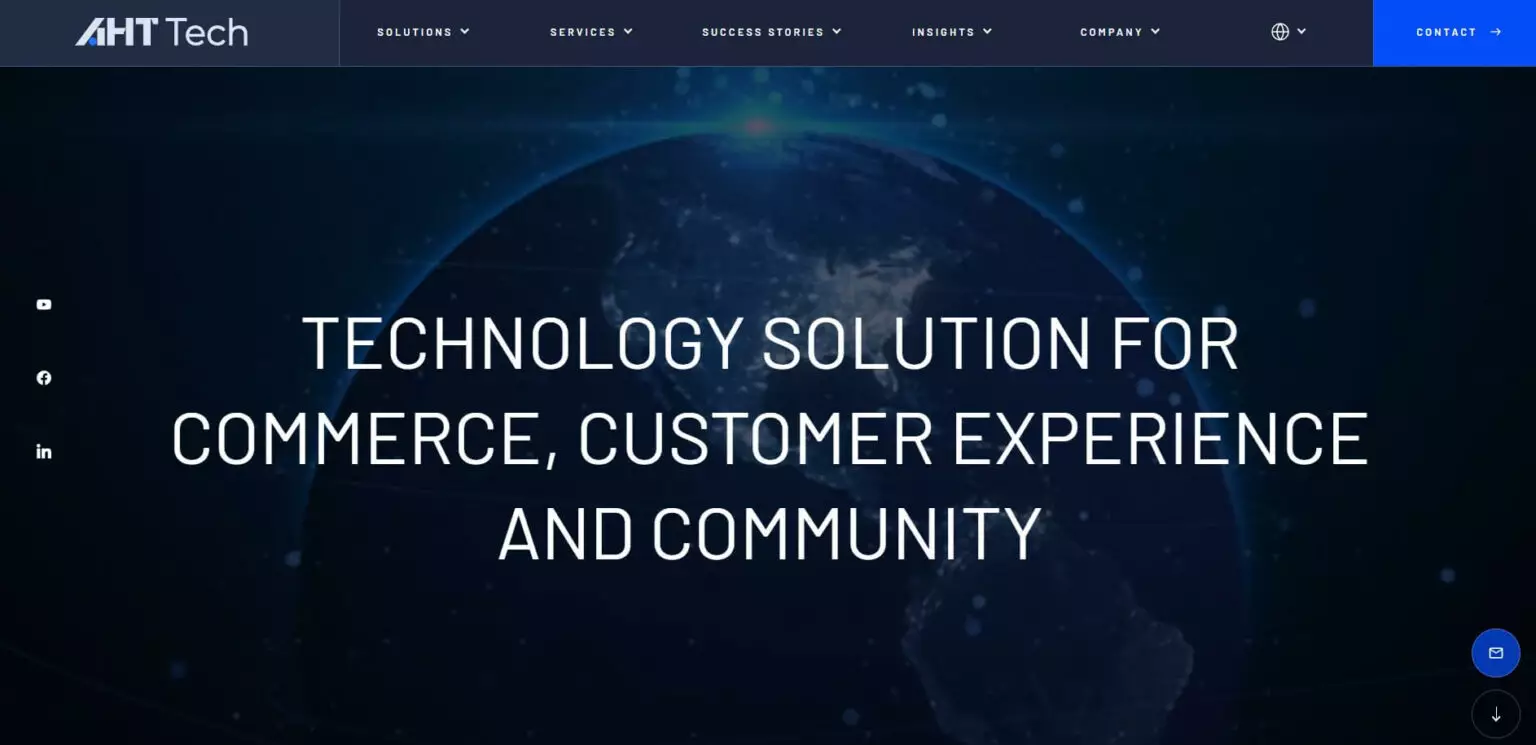 AHT Tech website