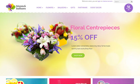 Blooms and Balloons