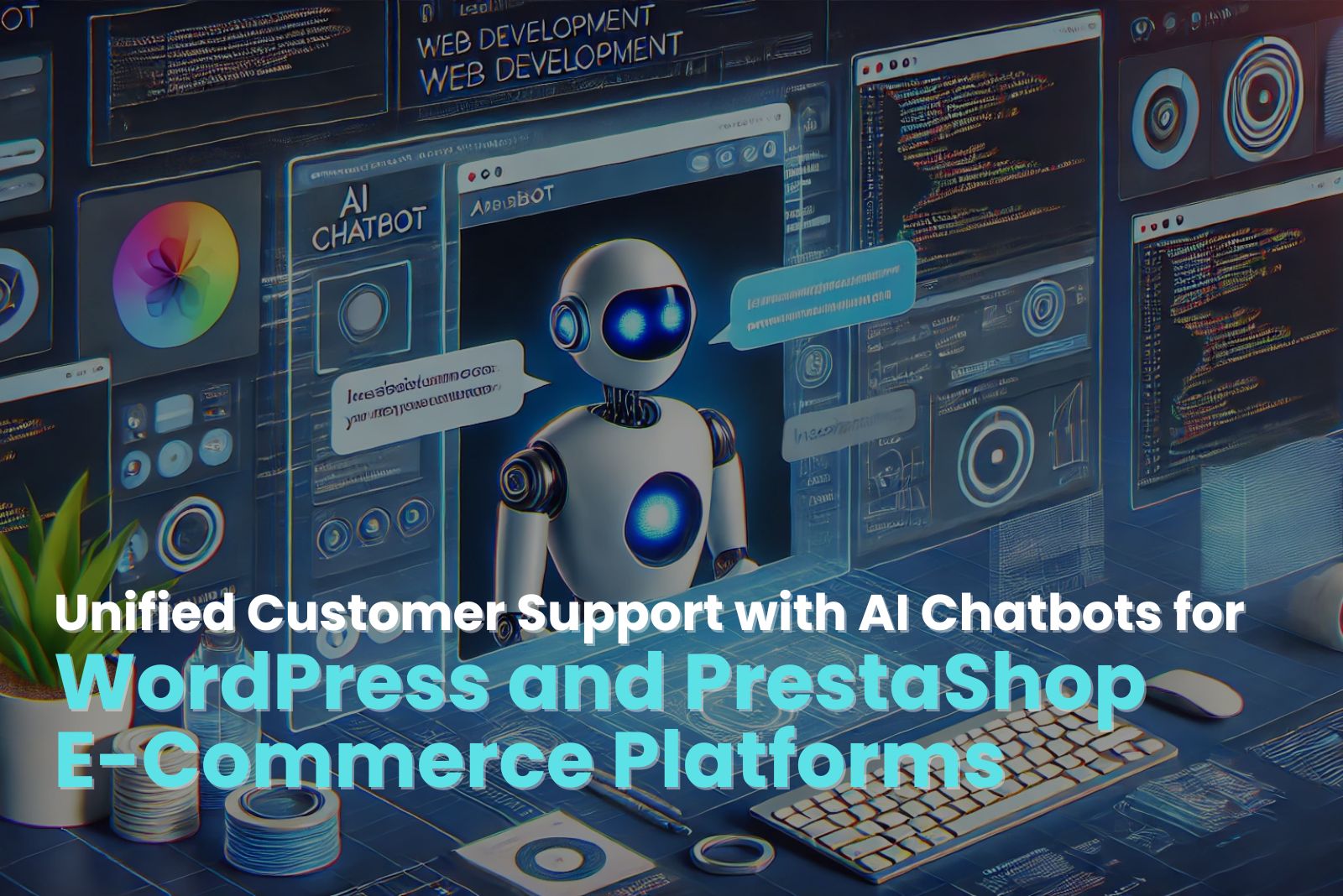 unified customer support with AI chatbots for wordpress and prestashop e-commerce platforms