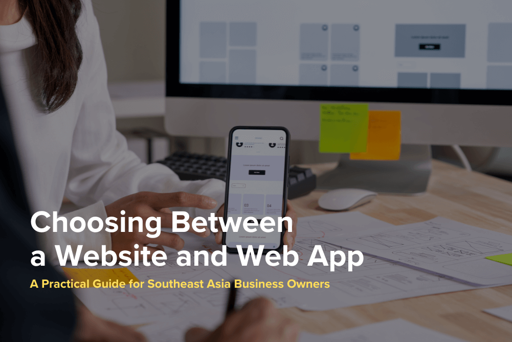 Choosing Between a Website and Web App